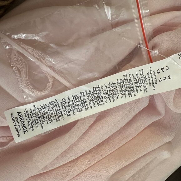 NWT Arrange maxi dress with fringe top - Picture 7 of 7